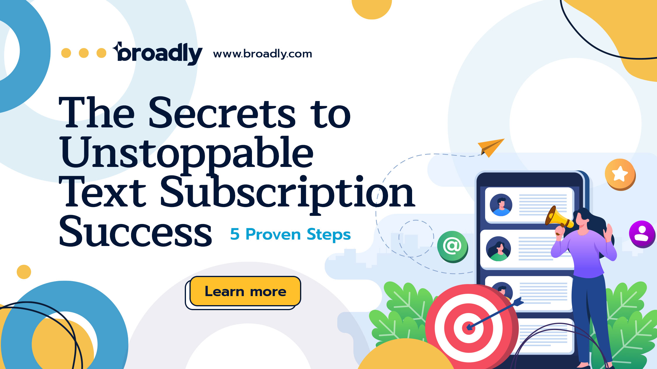 text subscription broadly