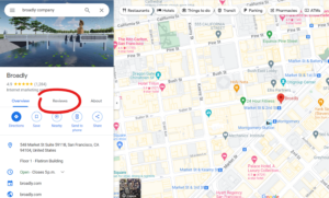 How to flag a review to be deleted using Google Maps: Step 3