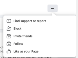 how to create a new Facebook page step 1