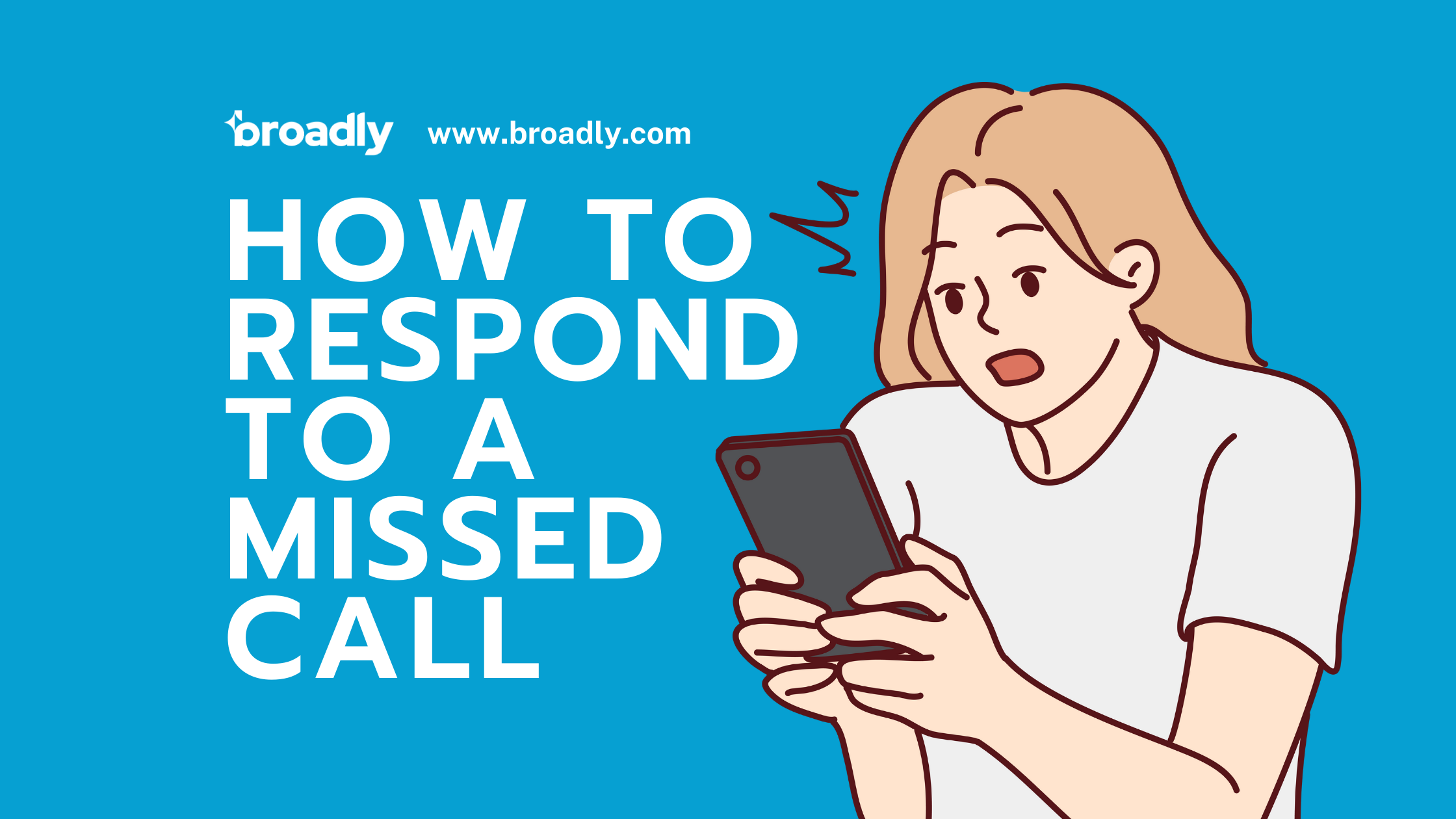 how to respond to a missed call by text