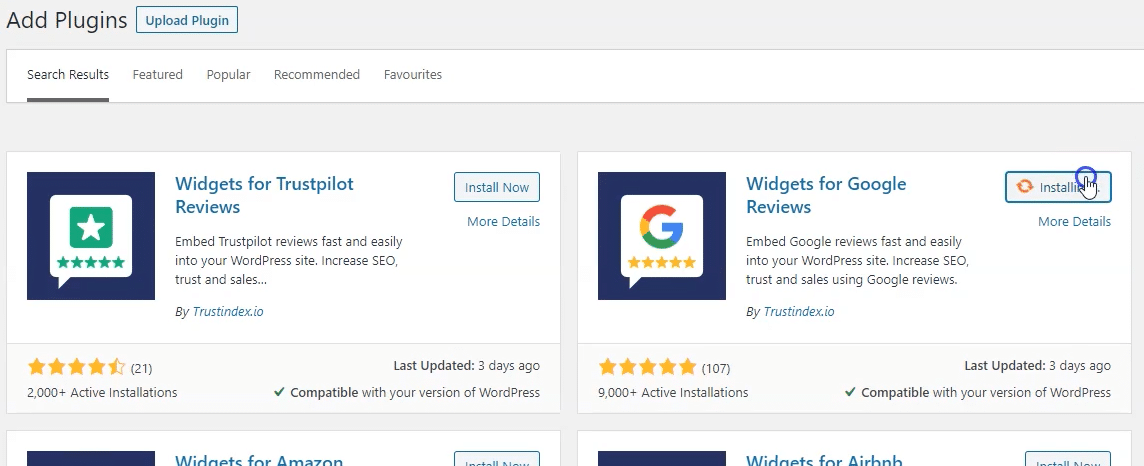 add google reviews to website: step 2