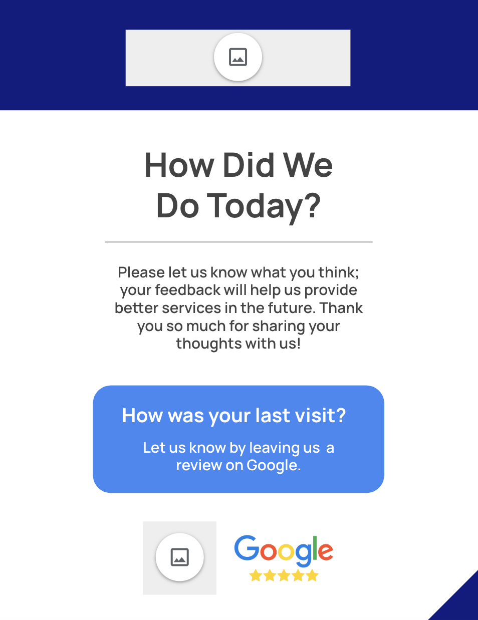 Review Us on Google Flyer Template 2